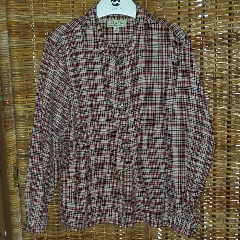 Cabela's Plaid Flannel Shirt 2XL